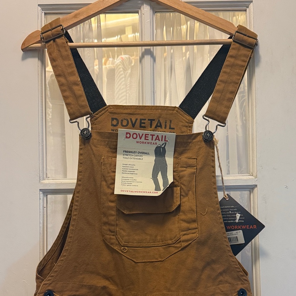 Dovetail Workwear Women's Brown Overalls